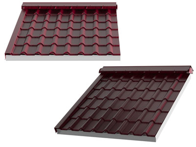 新中式屋顶瓦片、屋檐