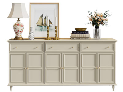 美式玄关柜、边柜