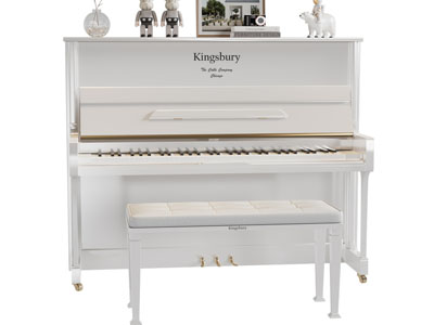 现代白色钢琴、琴凳3d模型 现代白色钢琴、琴凳