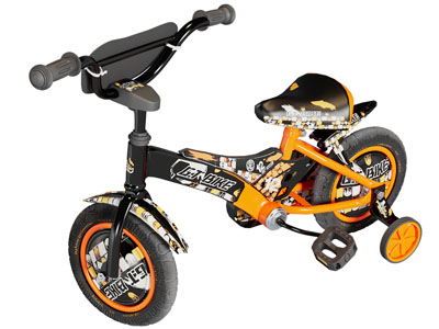 现代儿童自行车