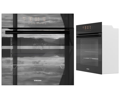 现代嵌入式烤箱