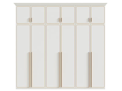 现代轻奢衣柜3d模型 现代轻奢衣柜