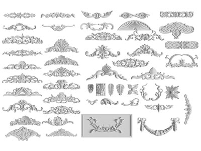 欧式雕花装饰构件