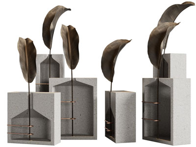 现代工艺品摆件组合