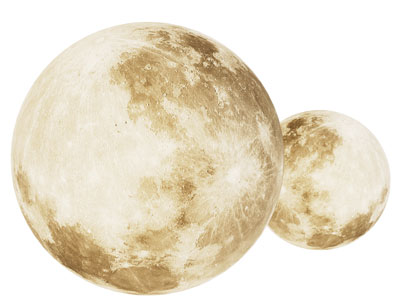 现代月球落地灯