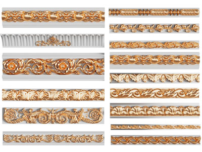 欧式雕花装饰角线