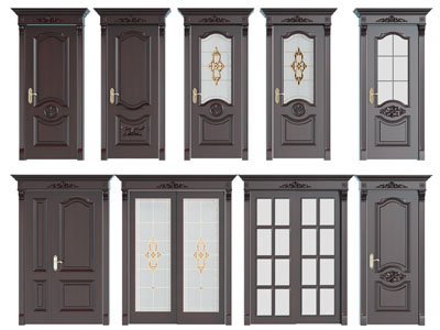 欧式单扇、字母入户平开门、推拉门