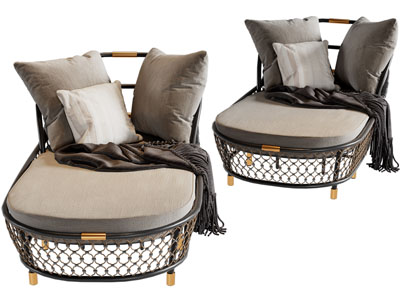 新中式贵妃椅、美人榻