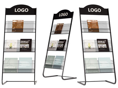 现代金属网书籍杂志收纳架