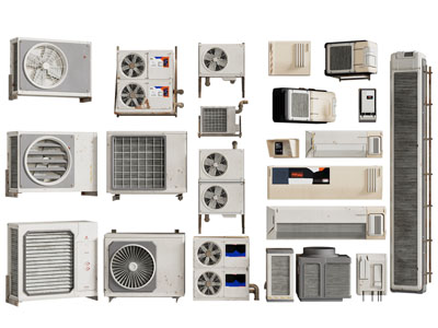 现代室外空调机