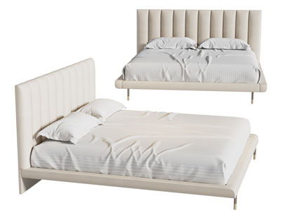 现代双人床