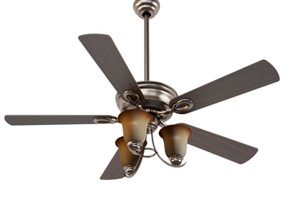 美式铜质吊扇灯