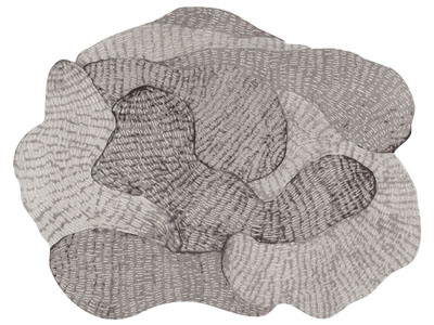 现代拼接异形地毯3d模型 现代拼接异形地毯