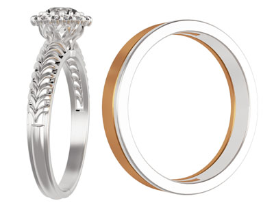 现代钻石戒指珠宝首饰