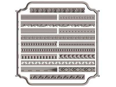 欧式雕花角线、石膏线