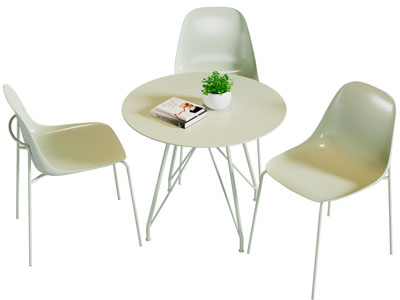 现代休闲商务桌椅组合