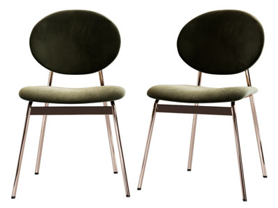 现代轻奢休闲椅子、餐椅