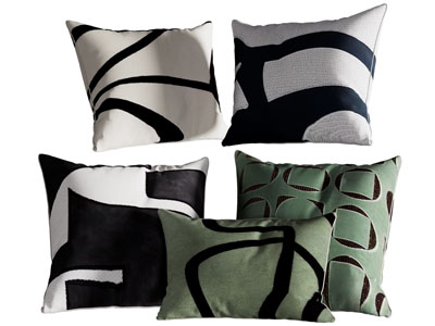 现代方形靠垫抱枕