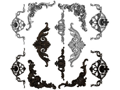 欧式雕花构件
