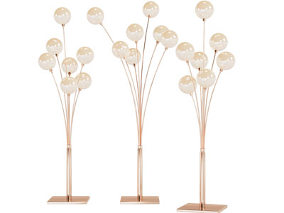 现代多头落地灯