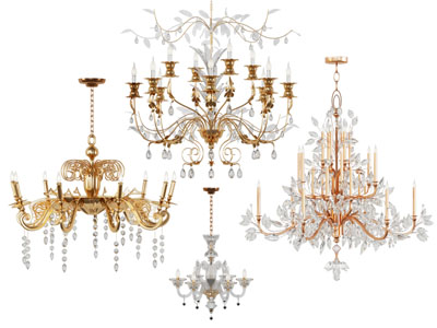 欧式雕花水晶吊灯