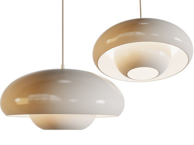 现代蘑菇形吊灯