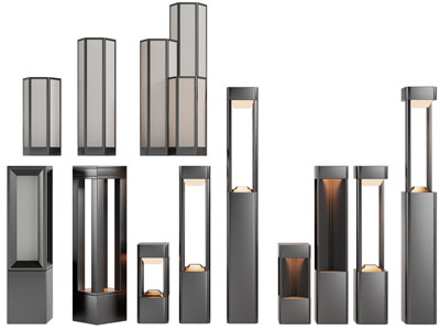 新中式庭院景观灯、草坪灯、地灯