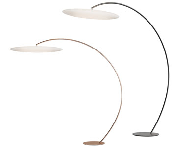 现代弧形灯柱落地灯