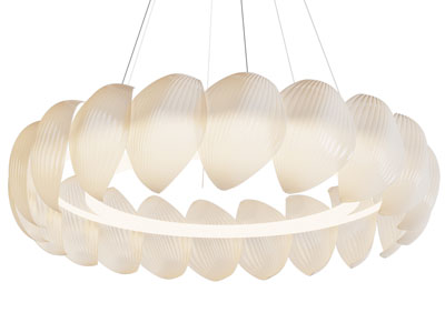 现代贝壳灯罩吊灯