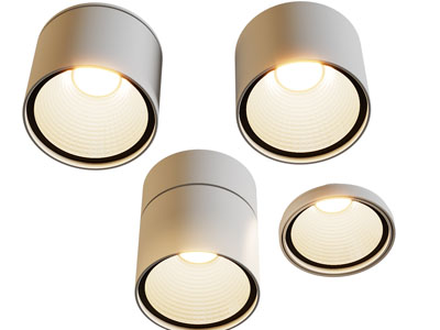 现代圆形筒灯射灯