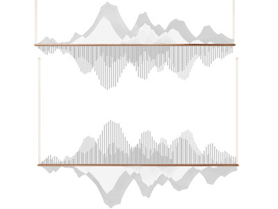 新中式山脉吊灯