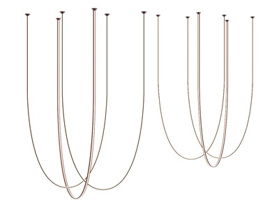 现代线状灯罩吊灯