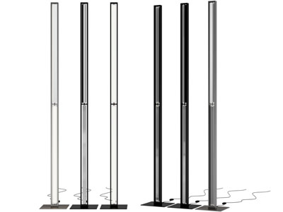 现代柱形落地灯