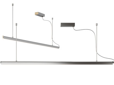 现代一字型吊灯