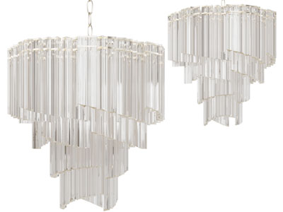 现代圆形水晶吊灯