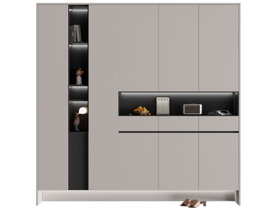 现代玄关装饰鞋柜