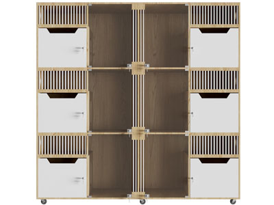 现代猫房子、猫舍、猫别墅