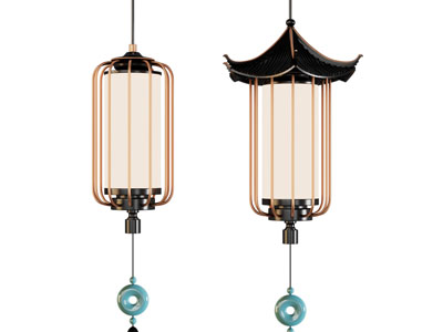 新中式灯笼吊灯