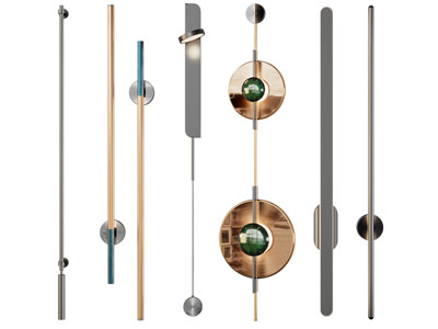 现代轻奢线壁灯