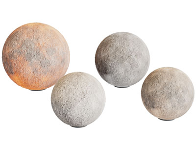 侘寂风月球台灯