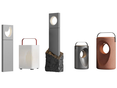 新中式提篮地灯、草坪灯、装饰灯