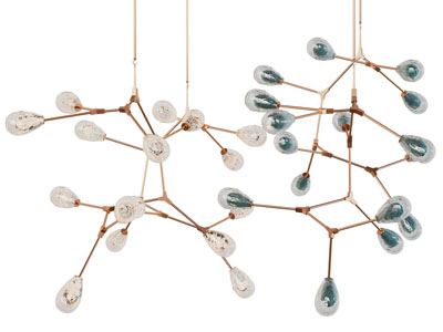 现代轻奢枝状水晶吊灯