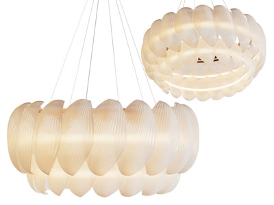 现代莲花造的吊灯