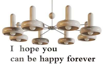 现代金属灯罩吊灯