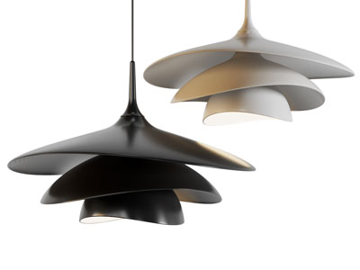 北欧多层金属灯罩吊灯