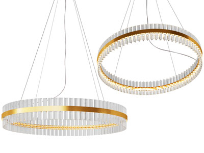 现代圆形水晶吊灯