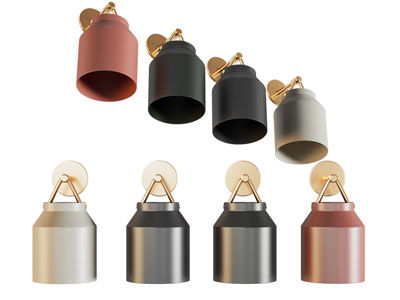 现代金属灯罩壁灯