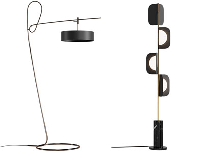 现代创意落地灯