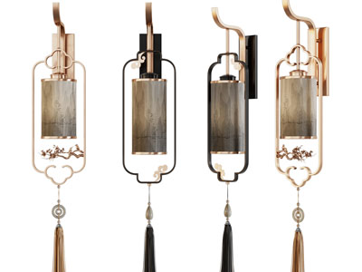 新中式灯笼壁灯