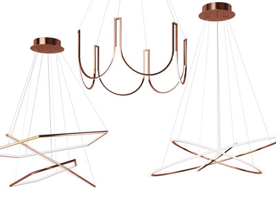 现代轻奢金属吊灯